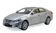 一汽原厂 1:18 丰田新锐志REIZ 银色 汽车模型