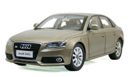 原厂 一汽奥迪 1：18 AUDI奥迪A4L 金色 汽车模型