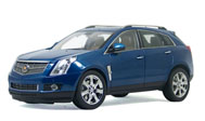 凯迪拉克SRX Cadillac SRX SUV 蓝色 汽车模型