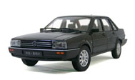 老款普桑塔纳 汽车模型 国产原厂 1:18 限量