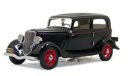 1933福特大盗 汽车模型 富兰克林 B11F078 狄尼格电影版