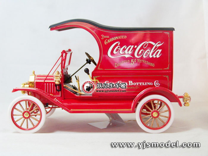 1913年福特T型可口可乐运输车模型 