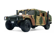 美国军用悍马H1  汽车模型 1：18 玛莎图maisto 36874 迷彩色