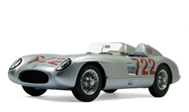 德国CMC M-066 1955年BENZ奔驰300SLR 722号 1:18 银箭赛车模型