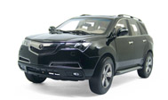 讴歌MDX 汽车模型 原厂 1:18 黑色