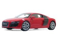 新奥迪r8 5.2 FSI 汽车模型 KYOSHO京商 1:18  09216R 红色