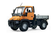 奔驰乌尼莫克 U400 汽车模型 unimog 威利welly 1:24 橙色 22098W