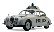 捷豹JAGUAR 240  警车模型 MODEL-ICONS 1:18 限量版 白色