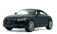 奥迪TT coupe 汽车模型 威利1：24 黑色 22478W