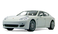 保时捷 panamera S 汽车模型 威利1：24  白色 24011W