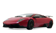 兰博基尼蝙蝠LP670-4 SV 汽车模型 autoart 74626 粉红色