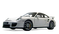 保时捷911（997） GT2 汽车模型 奥拓阿1：18 77890 磨砂白