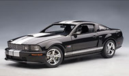 2007年谢尔比眼镜蛇 汽车模型 autoart 1：18  黑色银条 73118