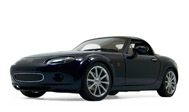 马自达MX5 MAZDA MX-5 右驾 汽车模型 75976 奥拓阿 1：18 蓝色