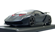 兰博基尼第六元素 限量22台 汽车模型 MR 1:18 磨砂深蓝色