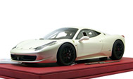 法拉利458 限量20台 汽车模型 BBR 1:18 米白色