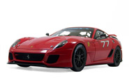 风火轮 V7438 ferrari法拉利599XX 77# 限量版 跑车模型