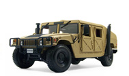 美国军用悍马H1  汽车模型 1：18 玛莎图maisto 36874 沙漠黄色