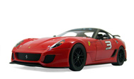 风火轮 V7432 ferrari法拉利599XX 3# 跑车模型