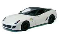法拉利599GTO 汽车模型 风火轮 1:18 W1168 白色