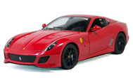法拉利599GTO 汽车模型 风火轮 1:18 W1167 红色
