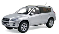 一汽丰田RAV4 越野车模型 一汽丰田原厂 1:18 银色