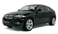 宝马X6 汽车模型 1:18 威利 BMW X6 18031BK
