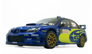 斯巴鲁翼豹 WRC 2008  汽车模型 奥拓AUTOART 80890 特价