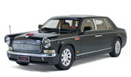 限量版红旗CA7600礼宾车 汽车模型 世纪龙1：18 黑色