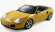 保时捷911Turbo 敞篷 汽车模型 1:18 玛莎图maisto Porsche