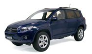 丰田RAV4 越野车模型 一汽丰田原厂 1:18 蓝色