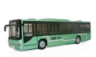 海格B92H 公交客车模型  1:42 苏州金龙KLQ6129G大巴士40020002