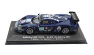 2005年款玛莎拉蒂MC12  35号车 汽车模型 IXO 1：43 GTM044 蓝色