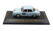 1958 RENAULT DAUPHINE 65号车  汽车模型 IXO 1：43 RAC103 蓝色
