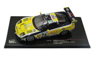 2007年 克尔维特 C5-R 73号车  汽车模型 IXO 1：43 LMM128 黄花色