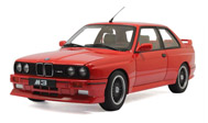 1989宝马M3 EVOLUTION 汽车模型 autoart70566 1:18 红色