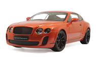 宾利欧陆GT 运动版 汽车模型 威利FX 1：18 橙色 18038AH-XW