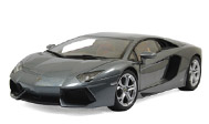 兰博基尼LP700-4 汽车模型 autoart74662 1:18 灰色