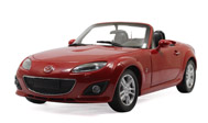 马自达MX-5 汽车模型 一汽马自达原厂 1：18 红色