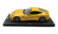法拉利F12 汽车模型 意大利MR 1：18 限量149台 黄色