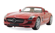 奔驰SLS AMG 敞篷 汽车模型 2011迷你切minichamps 1：18 100039030