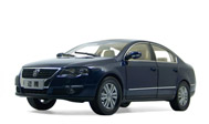 大众迈腾 汽车模型 1:18 一汽原厂 1.8TSI 蓝色