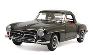 奔驰190SL 汽车模型 autoart  1：18 76118 黑色
