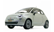 菲亚特500 FIAT 汽车模型 NOREV 1:18 白色