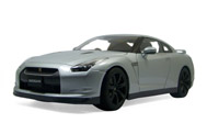 尼桑GTR-35 汽车模型 限量2000台 autoart 1：18 77391 银色