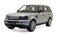 路虎揽胜运动版 汽车模型 1：18 autoart 74808 LAND ROVER 银色