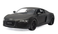 奥迪R8 汽车模型 威利1：24 磨砂黑 22493MA-W