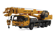 柳工起重机QY20A 吊车 工程车模型 国产原厂 1:43 黄色