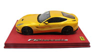 法拉利F12 汽车模型 意大利BBR 1:18 黄色 限量10台