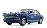 新红旗CA7600新闻采访车C型车 汽车模型 世纪龙 1:18 HQE
